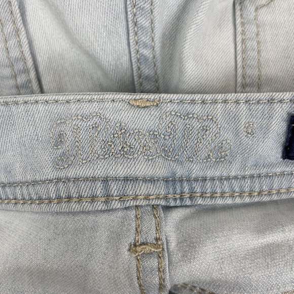 Miss Me Jeans Women's Size 29 Flare Leg Light Wash Cotton Stretch Y2K - Picture 5 of 16